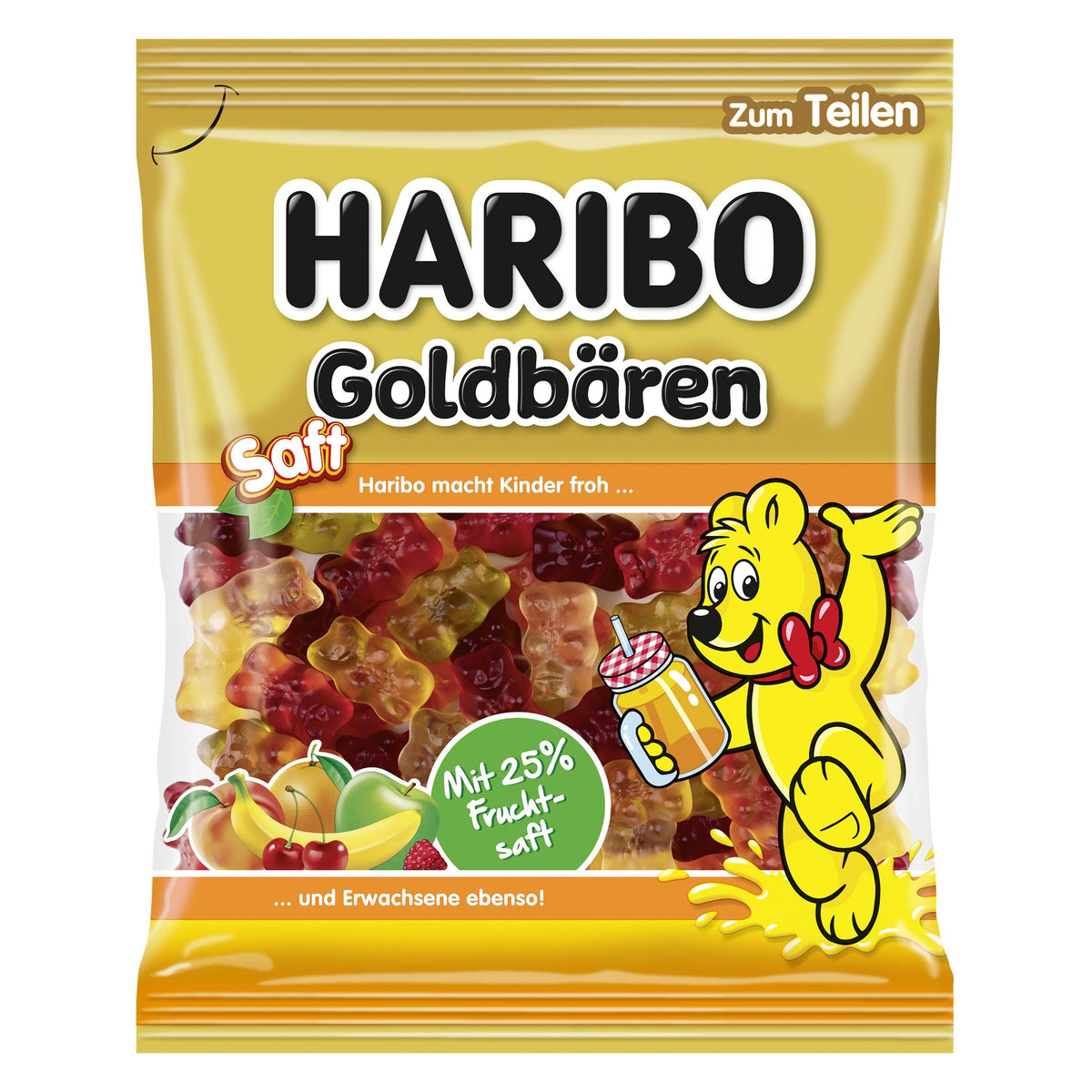 Haribo Saft-Goldbären, 160 g