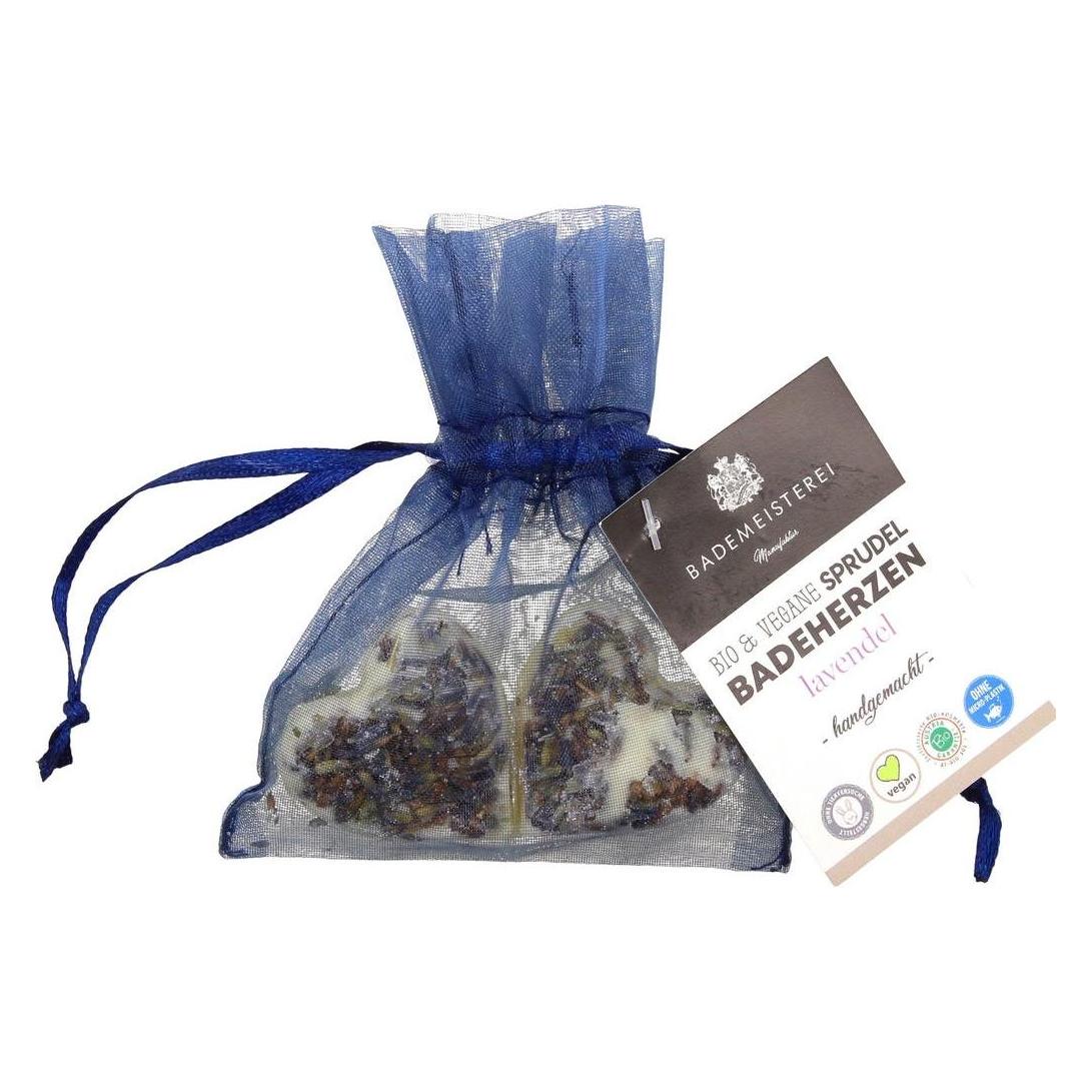 Bademeisterei Badeherzen Blüten Lemongras