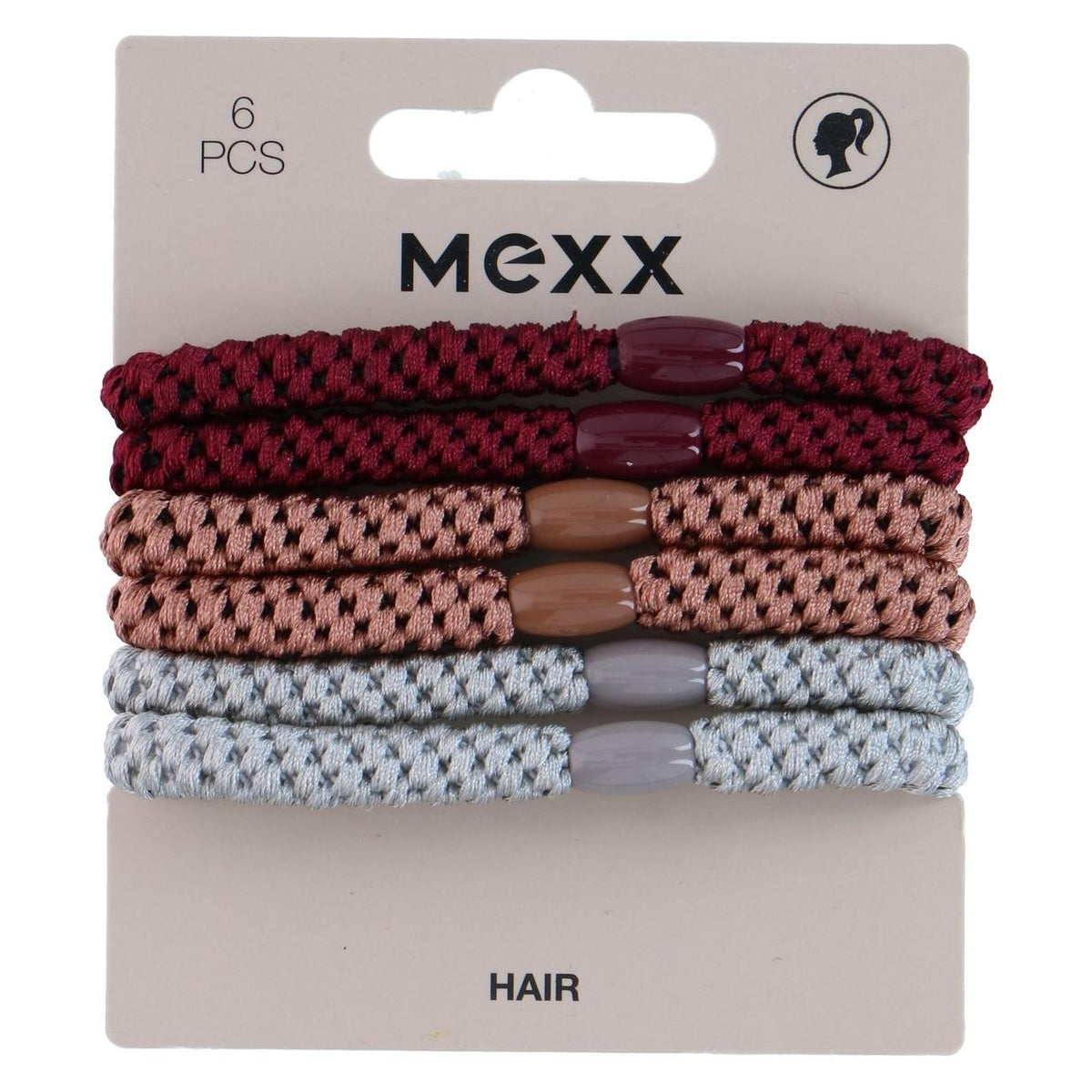 Mexx Haargummis 6er-Set