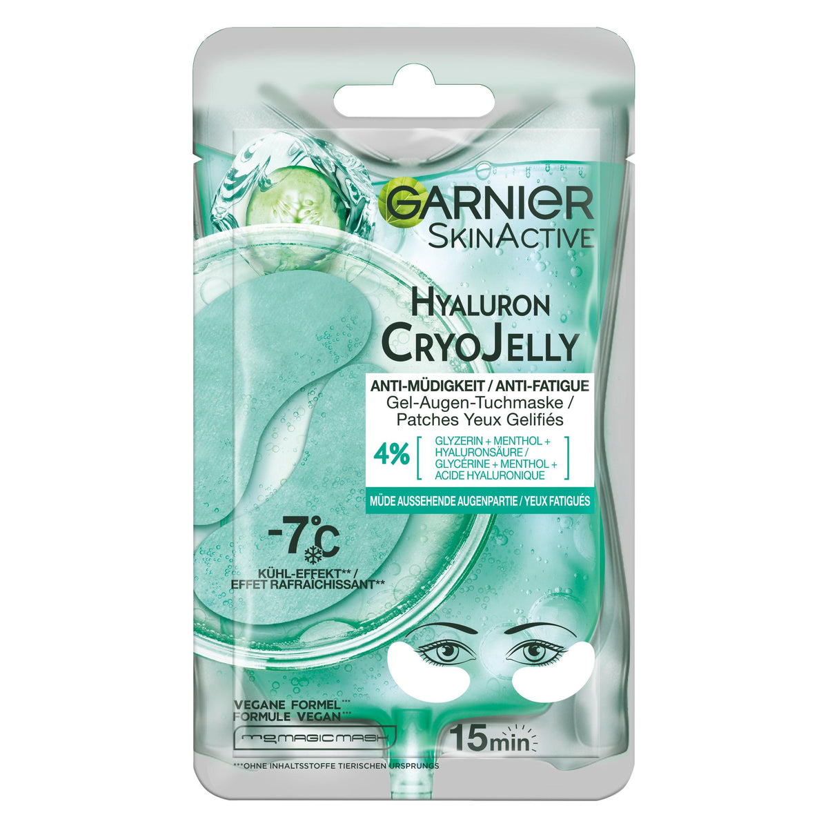 Garnier Hyaluron Cryo Jelly Augenmaske