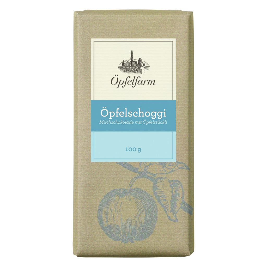 Öpfelschoggi Milch von Öpfelfarm – Inhalt von Swiss Christmas