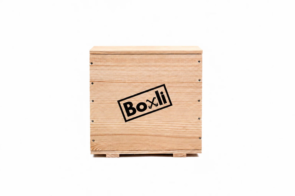 Original Boxli Holzkiste aus Schweizer Tannenholz