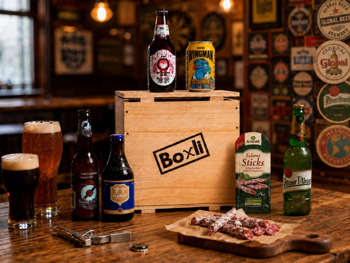 Cheers Around the World – Bier-Geschenkbox von Boxli
