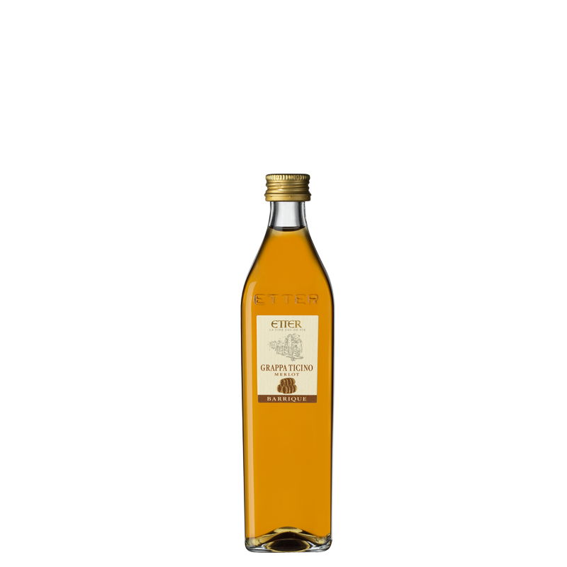 Original Etter Grappa Ticino Barrique – 10 cl | 41 % Vol.