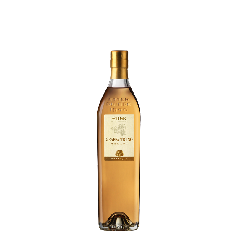 Original Etter Grappa Ticino Barrique – 35 cl | 41 % Vol.