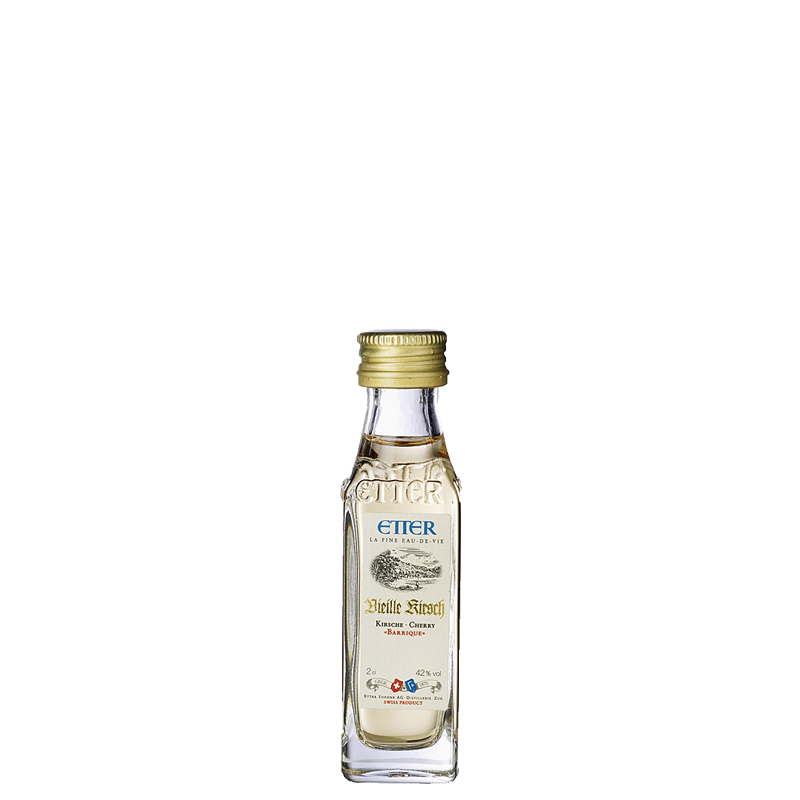 Miniature Etter Vieille Kirsch – 2 cl | 42 % Vol.